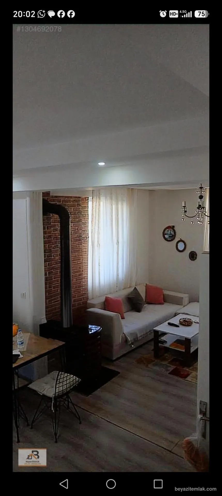 Ilıca'da Krediye Uygun, Doğa Manzaralı 3+1 Daire